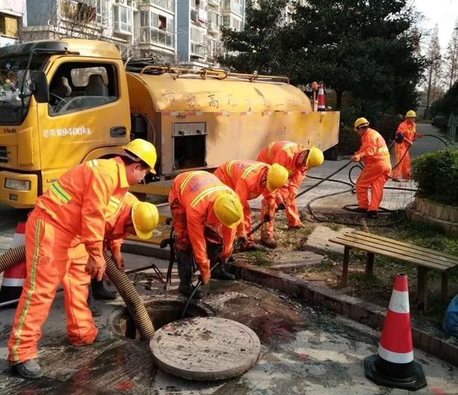 独山子市政管道清淤